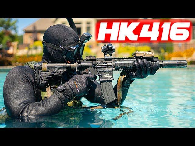 A Weapon To Surpass Metal Gear - HK416 “Gas Blowback” Gameplay + Review!