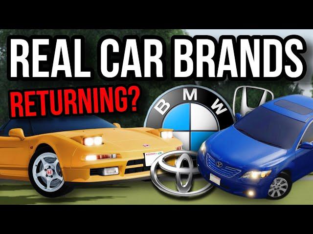 REAL CAR BRANDS COULD BE RETURNING? (Greenville Roblox)