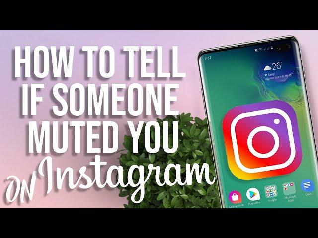 How to find out if someone Muted you on Instagram