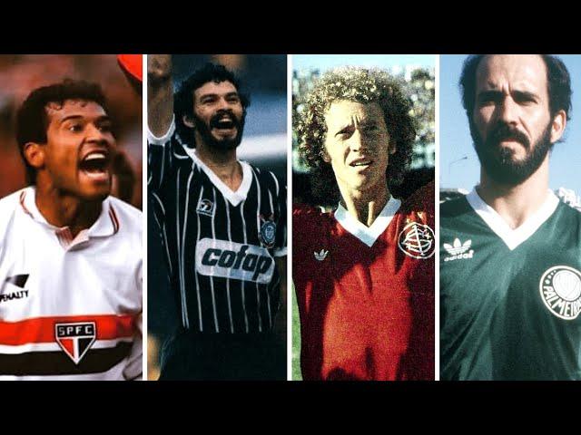 20 GOLS INSANOS de 20 CRAQUES BRASILEIROS