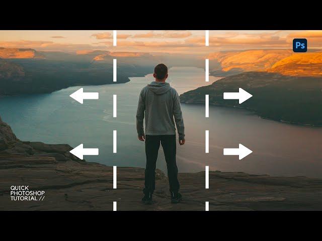 How to Extend Background in Photoshop │Simple Photoshop Tutorial