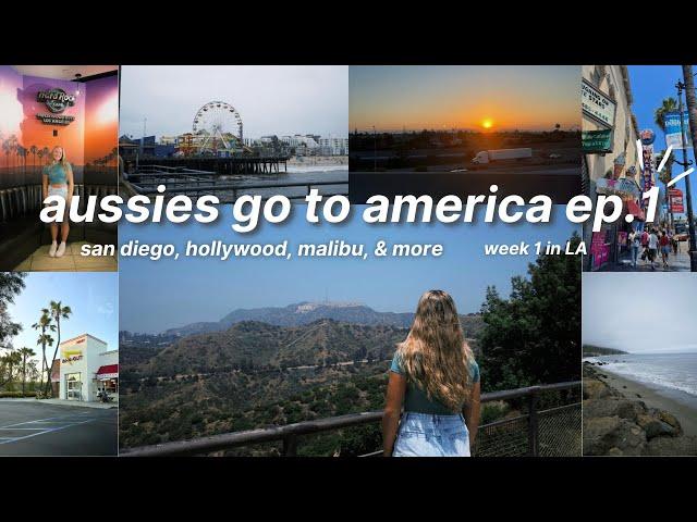 aussies go to america ep.1 || wk.1 in LA