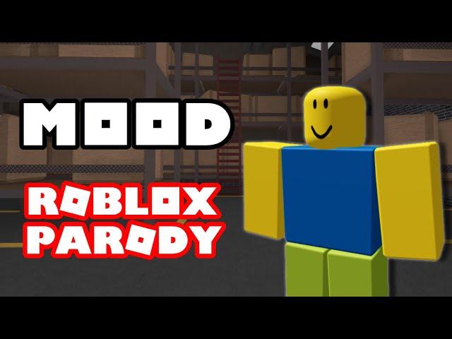 "Noob" - Roblox Parody of "Mood" by 24kGoldn ft. Iann Dior