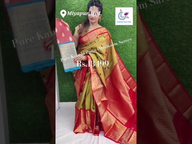 Pure kanchi Pattu Handloom Saree||LGC||To Order:9014298777#onlineshopping#pattusarees#fashion#silk