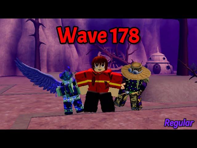 Wave 178 in Regular With Dayday's code Unit l All Star Tower Defense