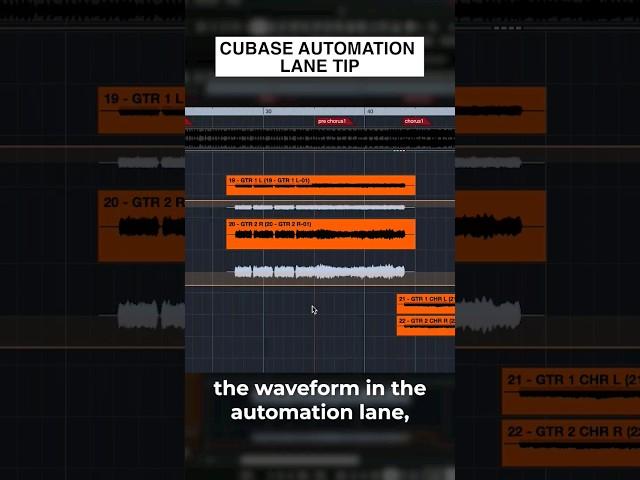 CUBASE Automation Lane TIP