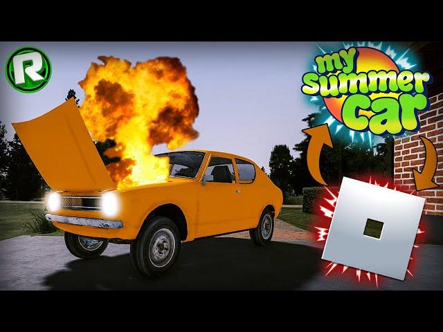 НЕУДАЧНАЯ ПОПЫТКА СОБРАТЬ МАШИНУ! - My Summer Car (Roblox)