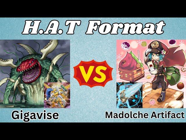 Gigavise Vs Madolche Artifact! | HAT Format Replay Review! | (2014 Yu-Gi-Oh! WCQ)