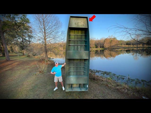 I Bought The WORLD'S BIGGEST Jon Boat (CRAZY!)