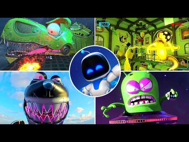 ASTRO BOT Franchise - All Bosses (4k Remastered) | 2013-2024