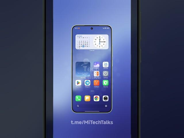 HyperOS 2.2 Launcher APK | #hyperos2 #hyperos #xiaomi #redmi #poco #android15 #shorts