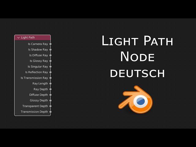 Light Path Node | Material Shader Nodes | Nodevember | Blender 3 Tutorial deutsch