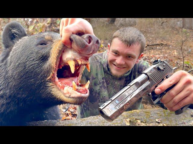 I Hunted Black Bears with a Desert Eagle!