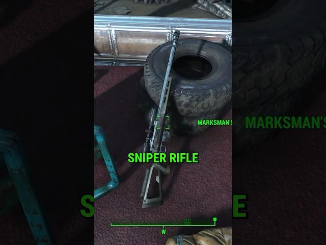 Finding a Hidden Snipers Nest in Fallout 4