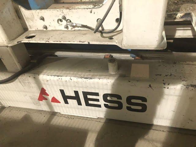 HESS press for concrete Blocks