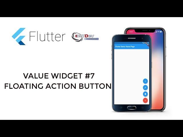 Flutter Tutorial - Value Widgets #7 Floating Action Button