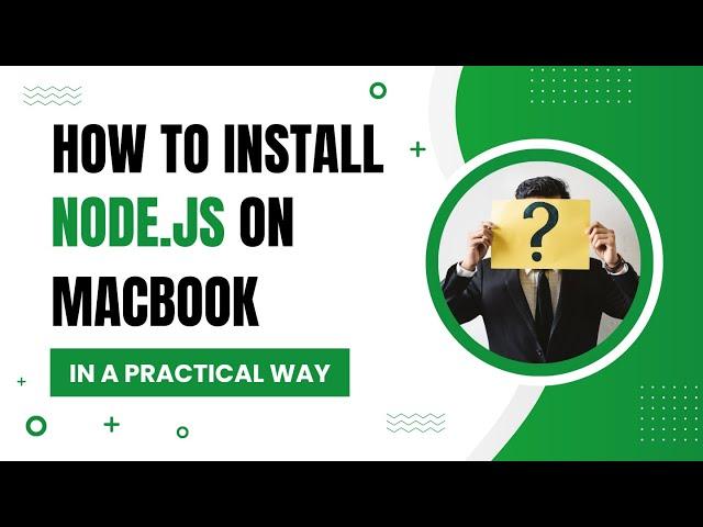 How To Download Node.js On MacBook Air M1 | 2023