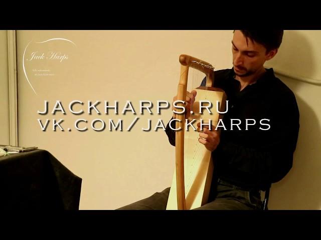 Англо-саксонская арфа мастерской Jack Harps