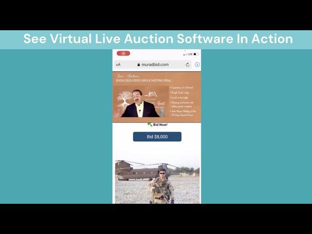 See Virtual Live Auction Software In Action