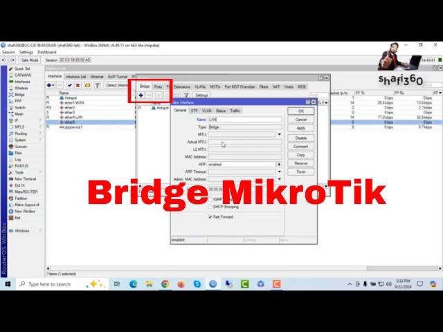 How to Configure Bridge in Mikrotik Router Step By Step Bangla | Bridge Configuration in Mikrotik