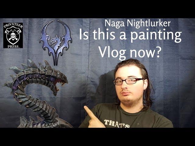 Army Painting! WarmaHordes Legion of Everblight: Naga Nightlurker