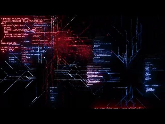 [10 HOURS] Cyber Code World | Animation Background | Video Only (1080 HD)