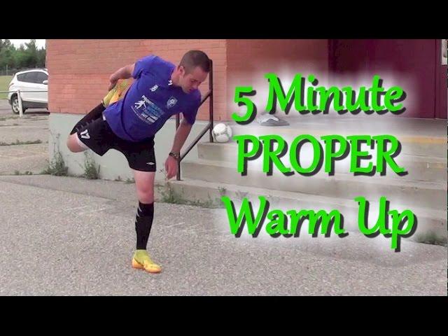 How To Warm Up Before A Soccer / Football Game