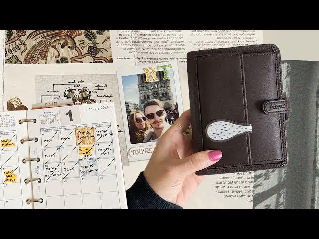 Filofax Ranger Pocket Flip Through | Wallet + EDC planner | Sleepynotesclub