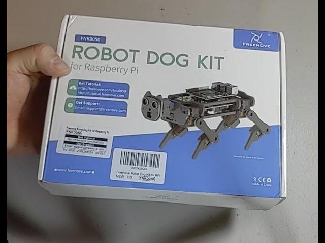 Freenove Robot Dog Kit for Raspberry Pi - Unboxing