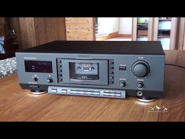 Philips FC950 Top Model Analog Cassette Deck