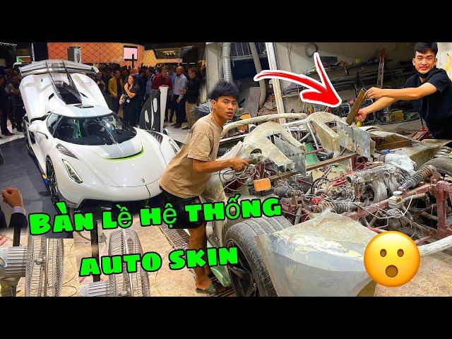 Hệ thống AUTO SKIN siêu đặc biệt cho koenigsegg Jesko ??