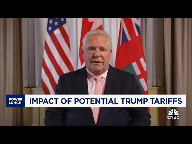 Doug Ford to US on tariffs: China & Mexico are the problem, not Canada