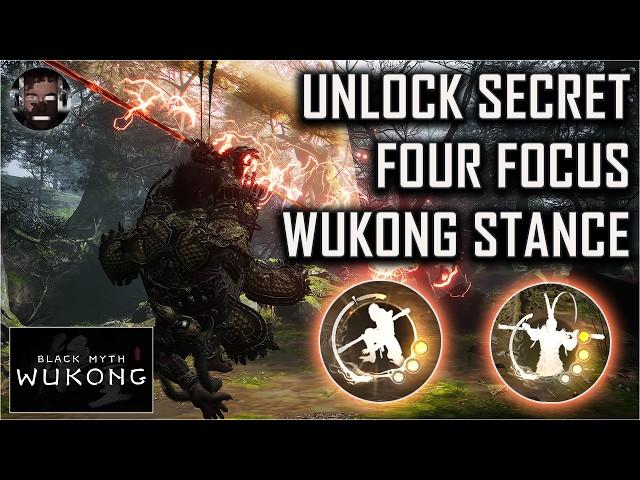 Secret 4 Focus Wukong Stance Permanent Unlock - Black Myth