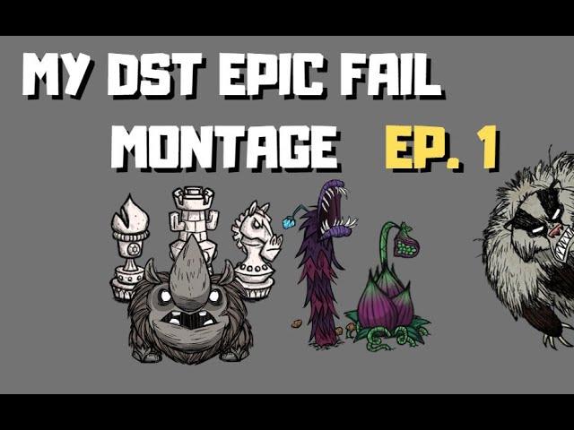 DONT STARVE - EPIC FAIL MONTAGE - watch me fail terribly in dont starve together during stream EP. 1