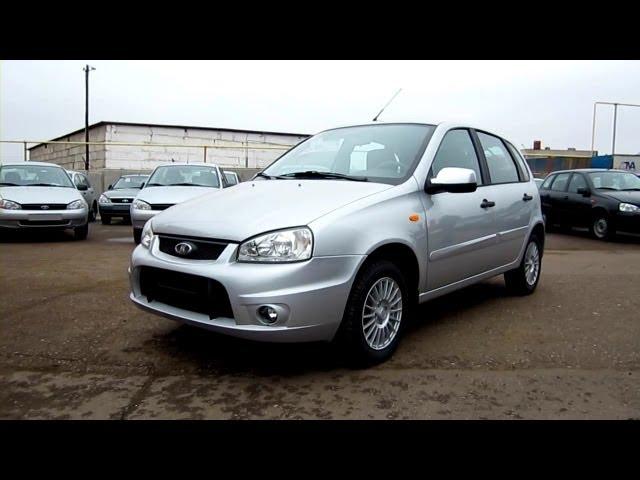 2012 Lada Kalina Sport.Start Up, Engine, and In Depth Tour.