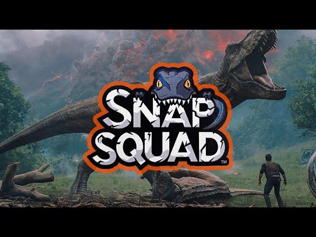 Snap Squad | With Real Dinosaurs (Mattel Action) Jurassic World