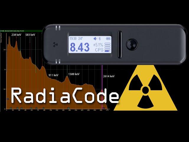 Do your own Gamma Spectroscopy with the Radiacode 103