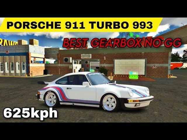 car parking multiplayer porsche 911 turbo 993 best gearbox 600+kph top speed 2024