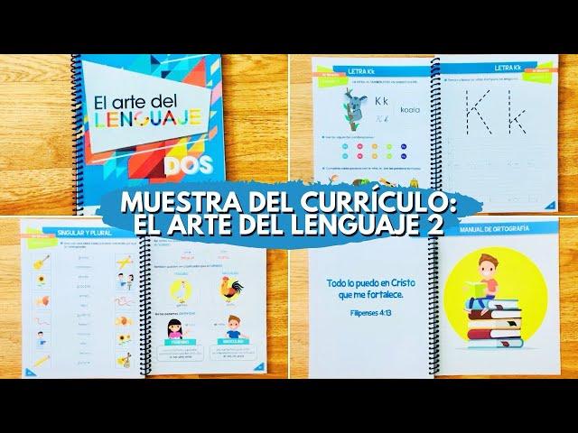 Muestra del Currículo: Arte de Lenguaje de Sistema Educativo LAM * Educación en Casa * Homeschool