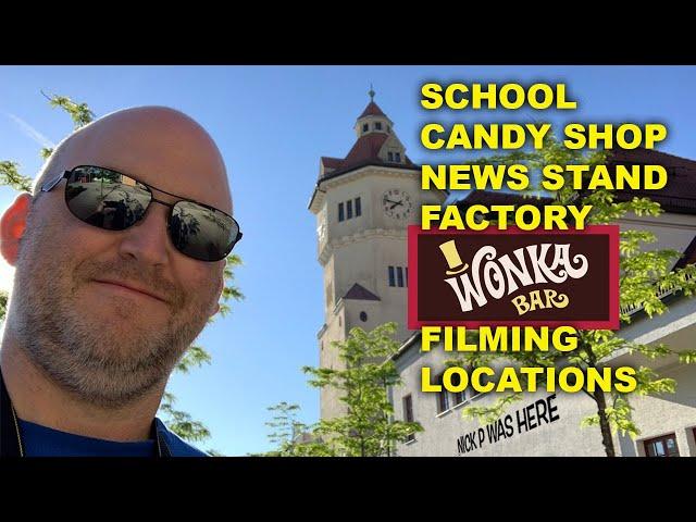 Willy Wonka FILMING LOCATIONS | Then and Now | School/Candy Shop/Factory | Munich Germany