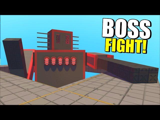 I Built my First BOSS Battle to Challenge my Friends!