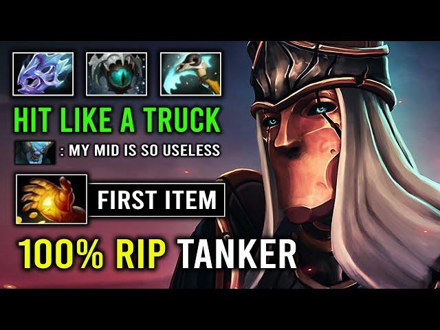 100% TANK SLAYER Pure Glaives Hit Like a Truck 1st Item Midas Solo Mid Silencer 7.33d Dotta 2