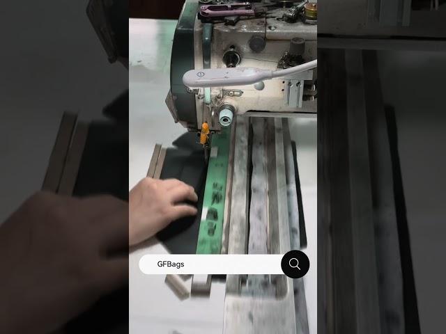  How Do We Stitch Backpack Handles So Cleanly? Watch This!  #sewing#bagfactory #gfbags #diy #fyp