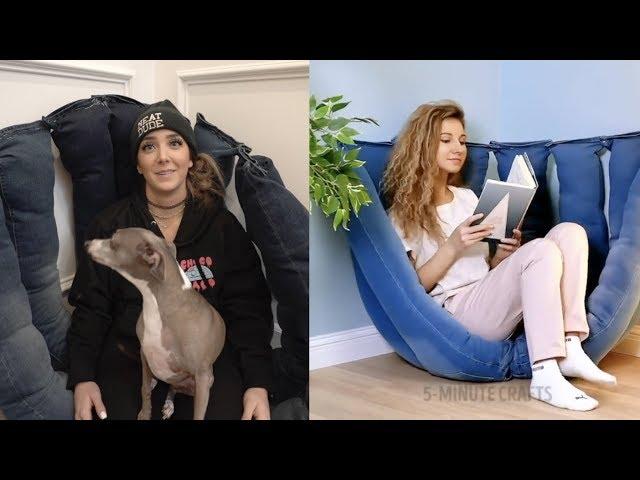 I Made That Awful Jeans Chair