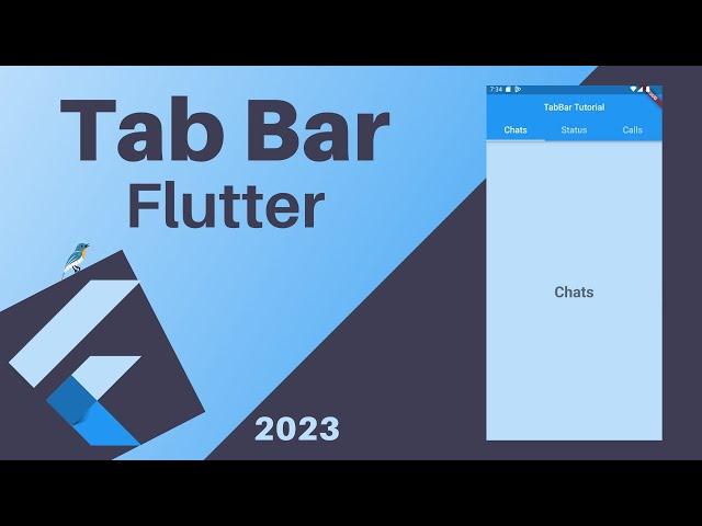 Flutter TabBar & TabBarView | Flutter Design Tutorial #6