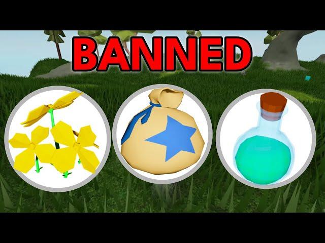 Roblox Islands BANNED These Items...