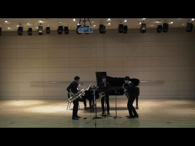 MAXI-CLECTIC for Saxophone Trio and Piano by Michael Sidney Timpson