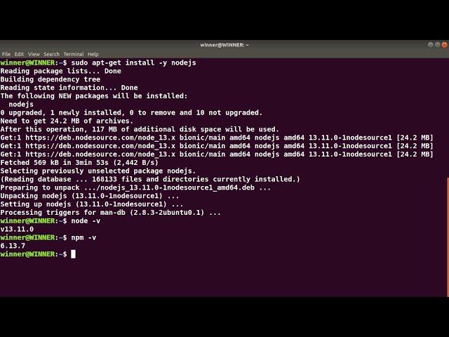 How to install Node Js using a PPA  - Install Node JS in Ubuntu Linux