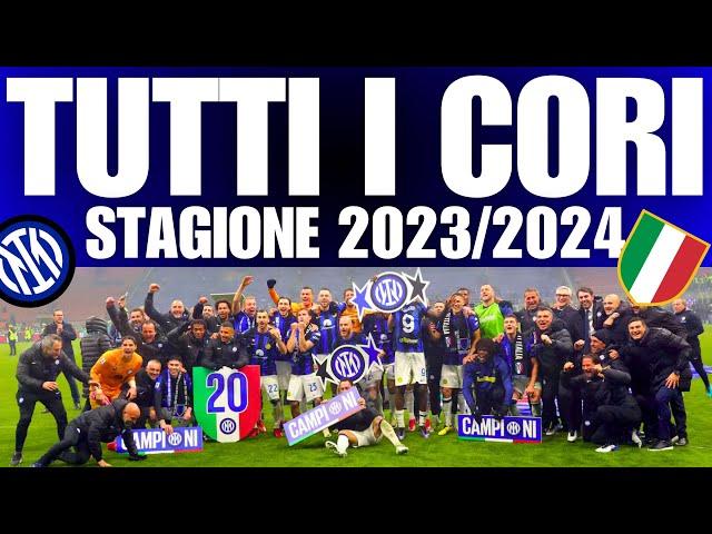 TUTTI I CORI DELLA STAGIONE - Inter Campione D' Italia - Cori Inter + Testo  