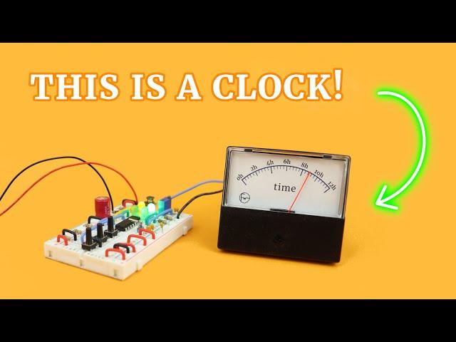 Building an analog clock with a microcontroller